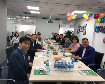 Hiệp hội Khí tượng Hàn Quốc đến thăm quan và làm việc tại AgriMedia