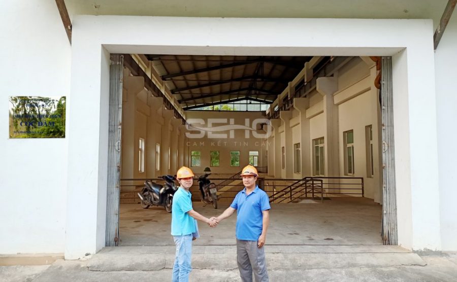 Install SEHO at Coc Dam hydropower plant