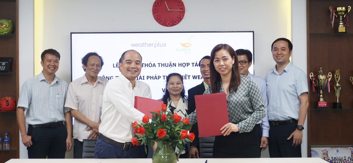 WeatherPlus ký thỏa thuận Hợp tác với Tập đoàn ThaiBinh Seed