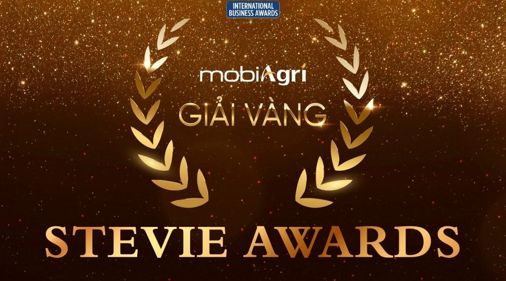 Nền tảng nông nghiệp mobiAgri giành giải vàng tại giải thưởng Stevie Awards
