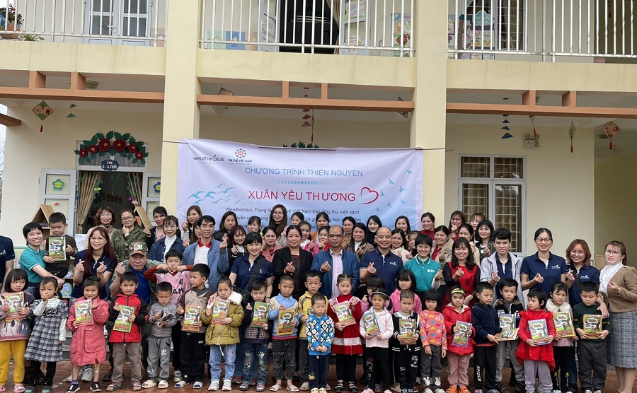 WeatherPlus mang “Xuân Yêu Thương” tới trẻ em huyện Lộc Bình, Lạng Sơn